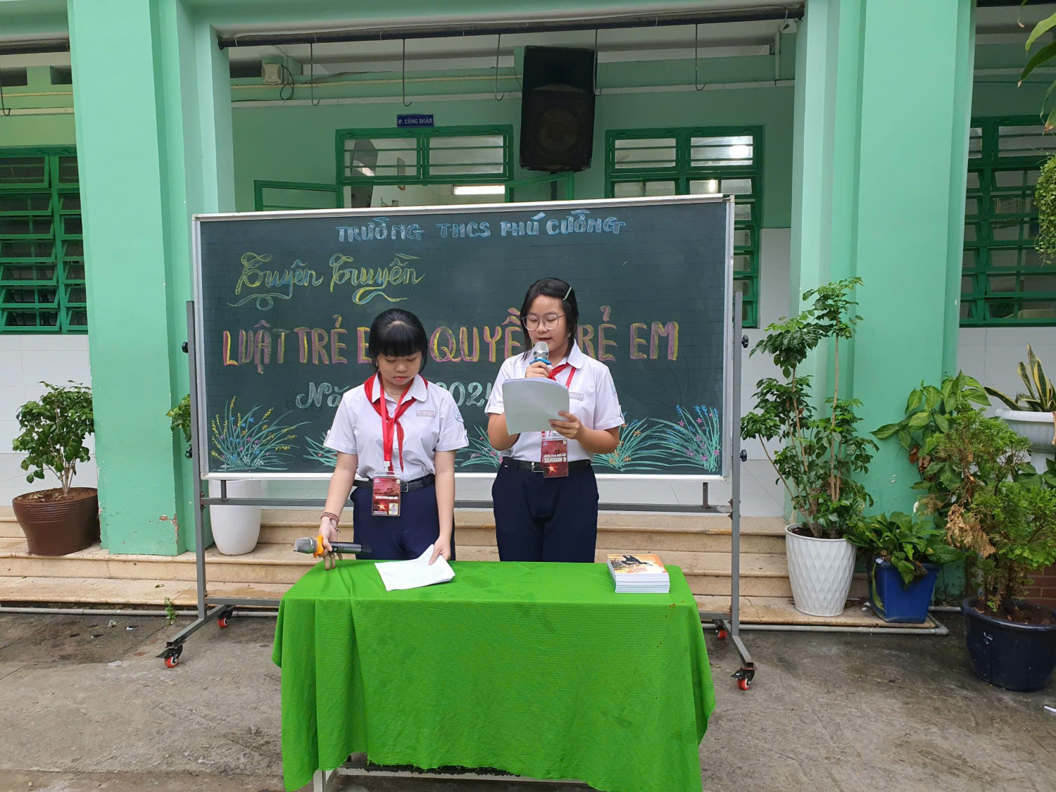 CHƯƠNG TRÌNH TUYÊN TRUYỀN LUẬT TRẺ EM – QUYỀN TRẺ EM  NĂM HỌC 2024 -2025