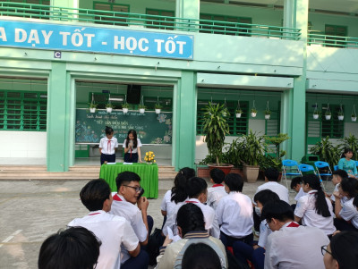 SINH HOẠT CHỦ ĐIỂM: “TIẾP LỬA ĐIỆN BIÊN – THIẾU NHI SẴN SÀNG” VÀ TUYÊN TRUYỀN VỀ BIỂN ĐẢO QUÊ HƯƠNG