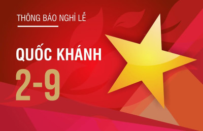 THÔNG BÁO NGHỈ LỄ QUỐC KHÁNH 2/9  VÀ LỊCH TRỰC