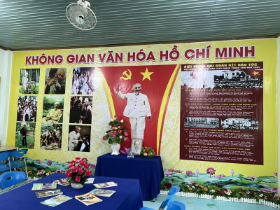 HÌNH ẢNH TRƯỜNG THCS PHÚ CƯỜNG XÂY DỰNG VÀ PHÁT HUY KHÔNG GIAN VĂN HÓA HỒ CHÍ MINH