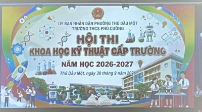 THI KHOA HỌC KỸ THUẬT CẤP TRƯỜNG   NĂM HỌC 2026 – 2027
