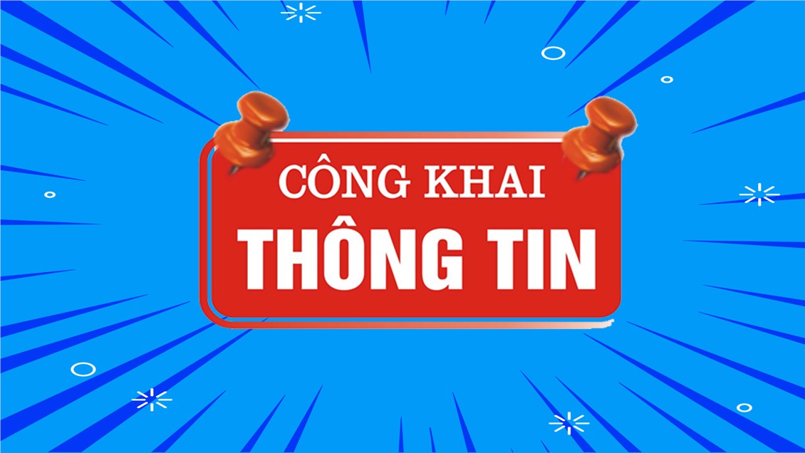 CÔNG KHAI THÁNG 12- NĂM HỌC 2025 -2026