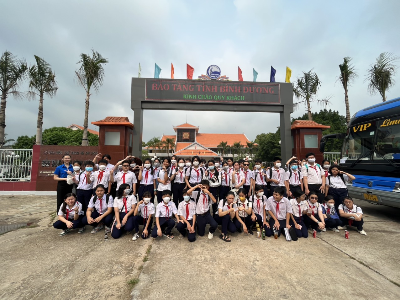 LIÊN ĐỘI TRƯỜNG THCS PHÚ CƯỜNG  TỔ CHỨC HOẠT ĐỘNG ĐẾN BẢO TÀNG TỈNH BÌNH DƯƠNG NĂM HỌC 2022 - 2023