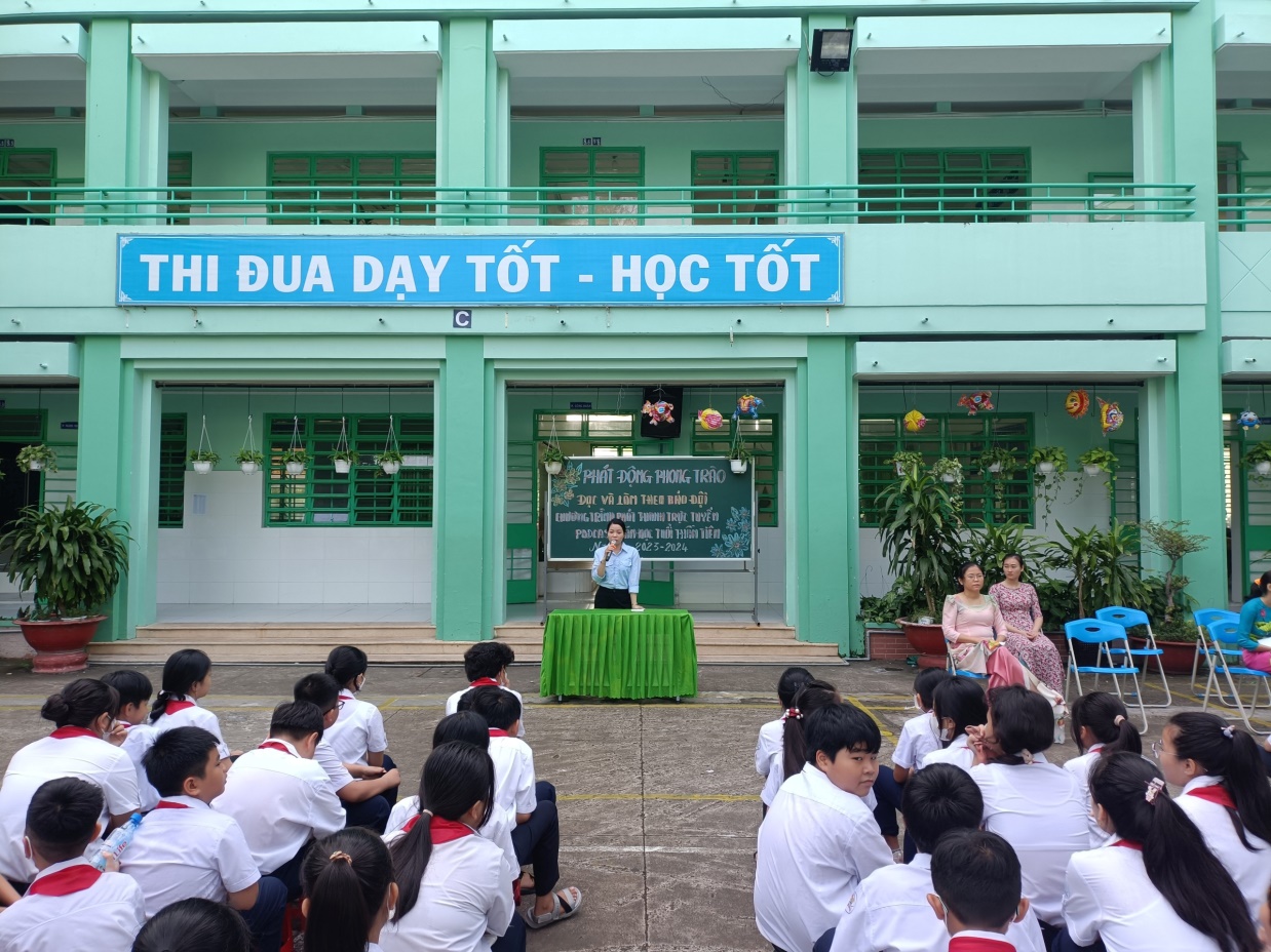 CHƯƠNG TRÌNH CÔNG TÁC ĐỘI VÀ PHONG TRÀO THIẾU NHI THÀNH PHỐ THỦ DẦU MỘT NĂM HỌC 2023-2024