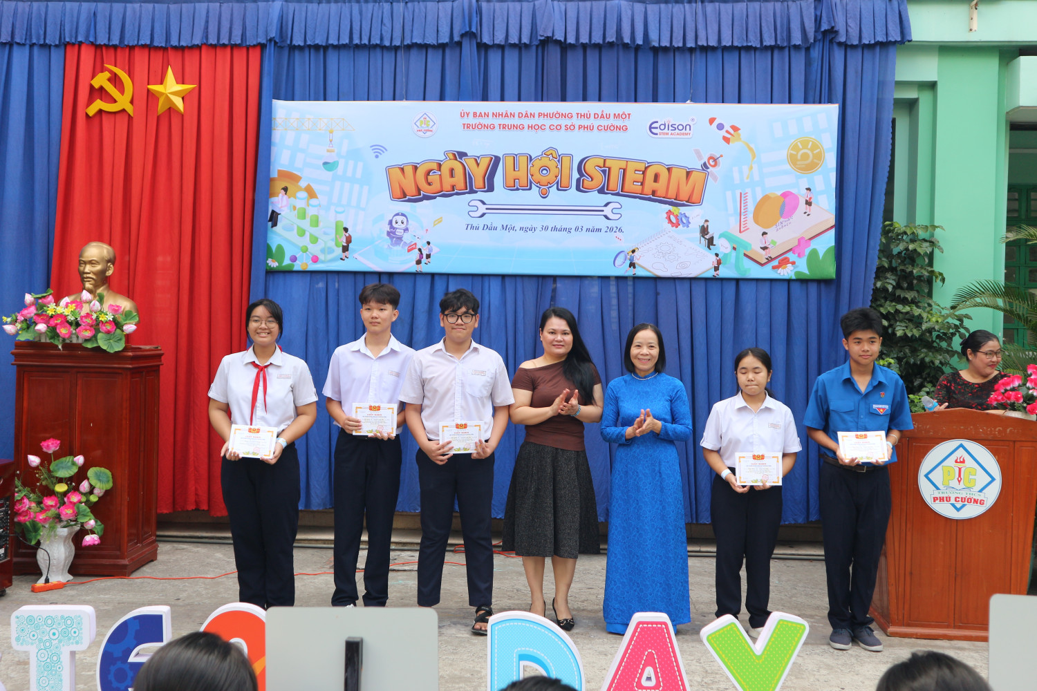 NGÀY HỘI STEAM TẠI TRƯỜNG THCS Phú Cường - Ngày 30/03/2026